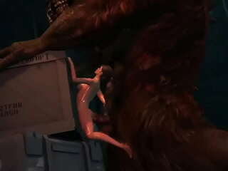 拉拉·克罗夫特（Lara Croft）在古墓丽影宇宙中的色情旅程