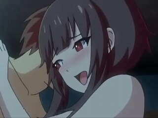 Megumin y Kazuma hacen el amor apasionadamente al estilo Hentai