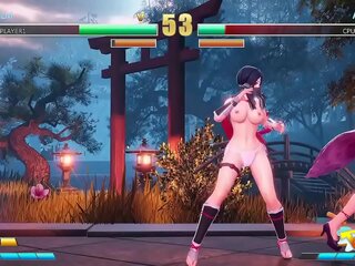 Download the exclusive edition of Fight Angel featuring big tits and a big ass in a game